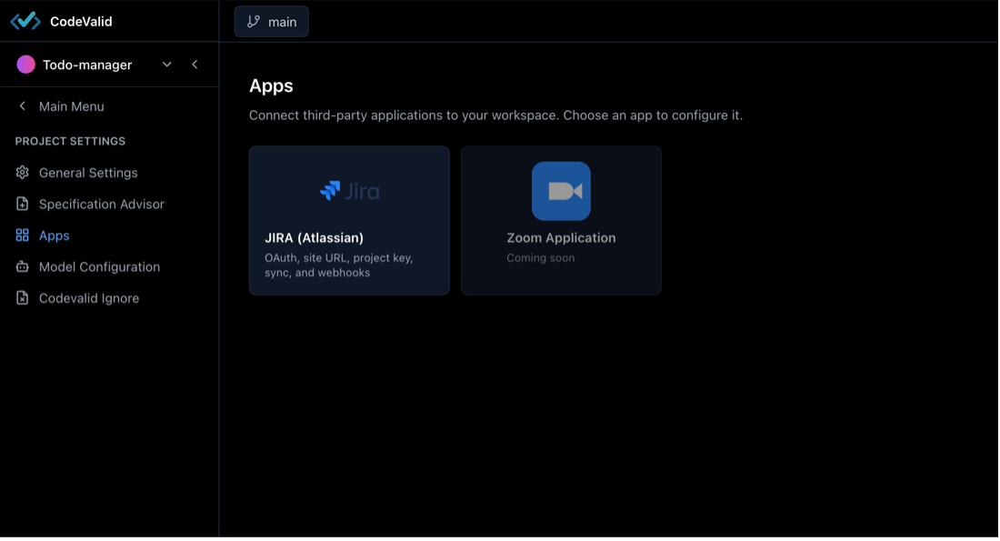 Workspace Apps